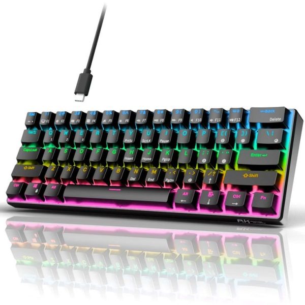 Mechanical RGB Gaming Keyboard with Programmable Keys